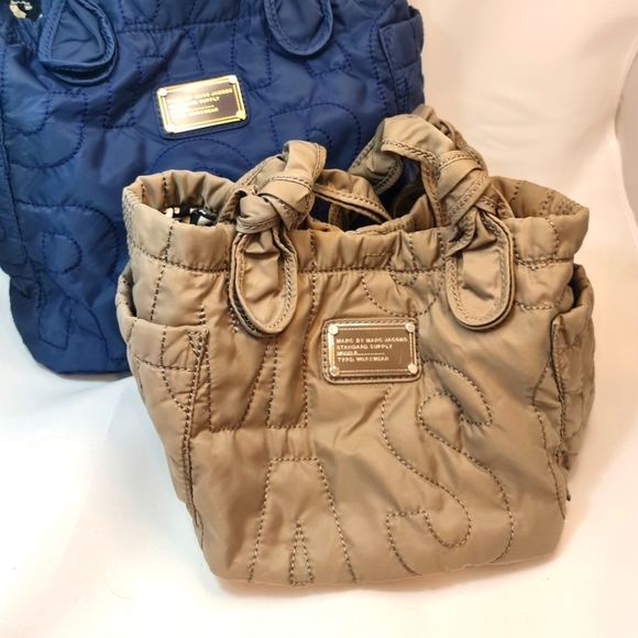 Marc Jacobs Handbags - ❗SALE❗ Marc Jacobs taupe small nylon tote